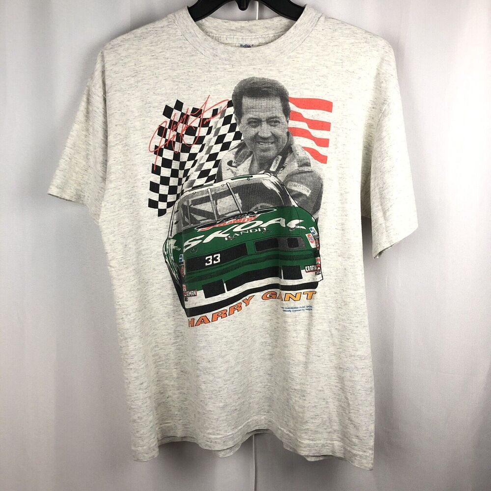 1992 Harry Gant Vintage Single Stitch Racing T-shirt NASCAR Medium Model T